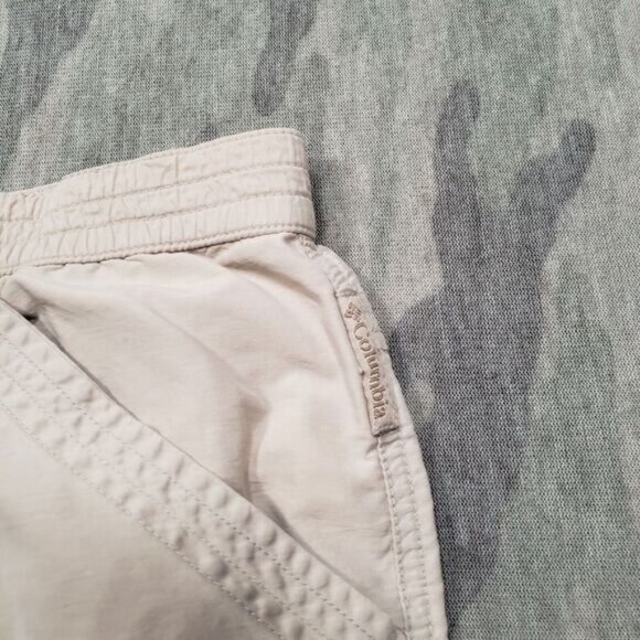 Columbia Convertible Pants Womens 8 Tan Khaki Regular Fit High‎ Rise Outdoors - Picture 6 of 11
